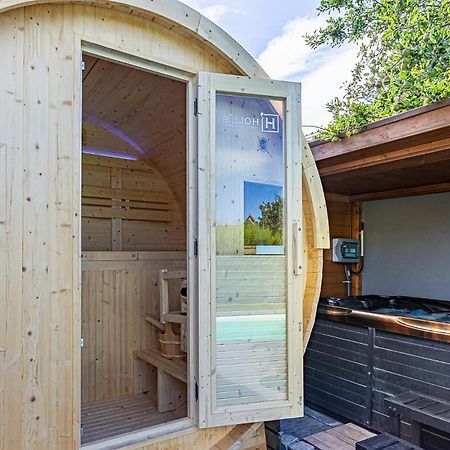 Gites Spa Strasbourg - Studio Romantique, Jacuzzi, Sauna, Terrasse Privee Furdenheim Buitenkant foto