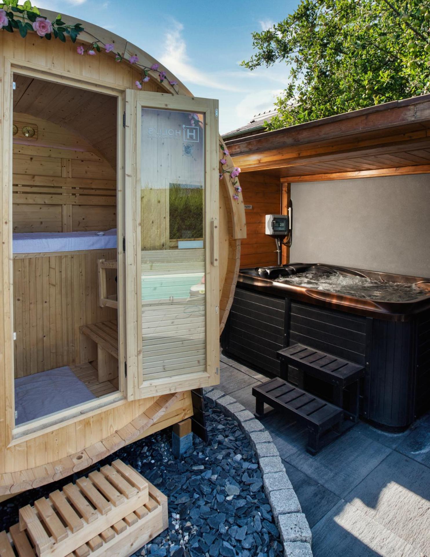 Gites Spa Strasbourg - Studio Romantique, Jacuzzi, Sauna, Terrasse Privee Furdenheim Buitenkant foto