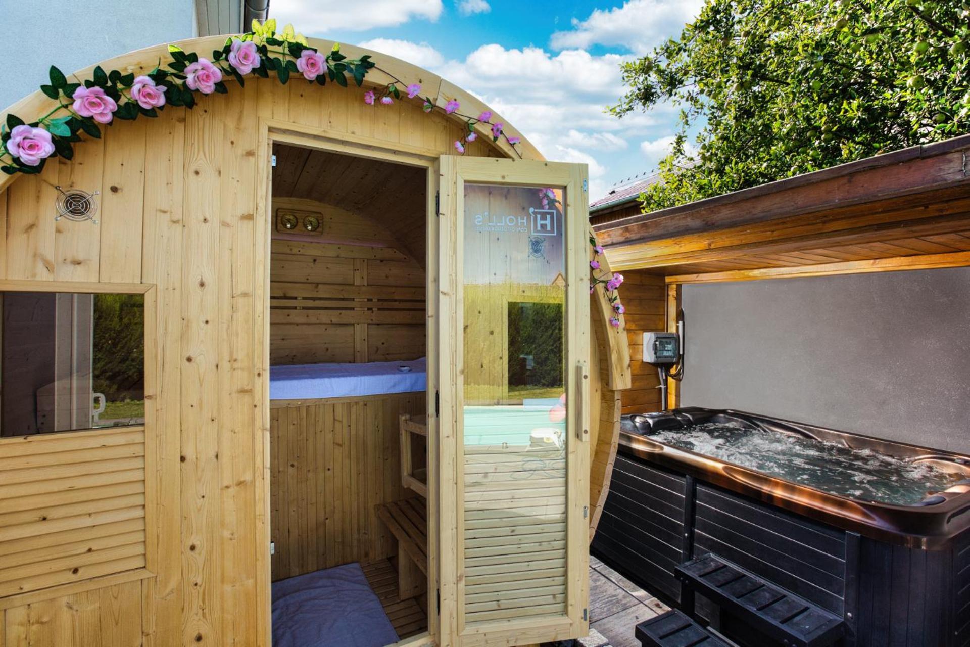 Gites Spa Strasbourg - Studio Romantique, Jacuzzi, Sauna, Terrasse Privee Furdenheim Buitenkant foto