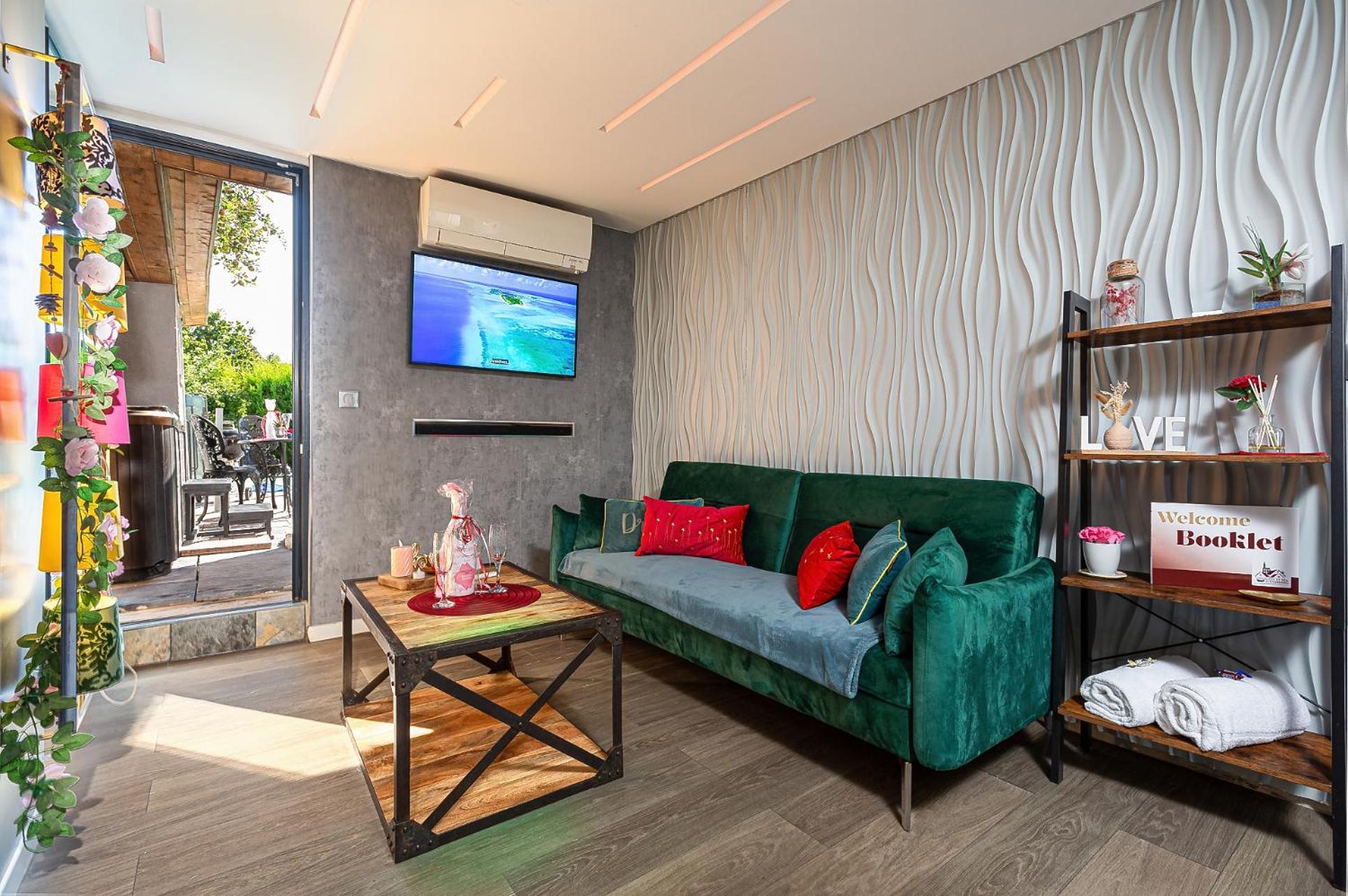 Gites Spa Strasbourg - Studio Romantique, Jacuzzi, Sauna, Terrasse Privee Furdenheim Buitenkant foto